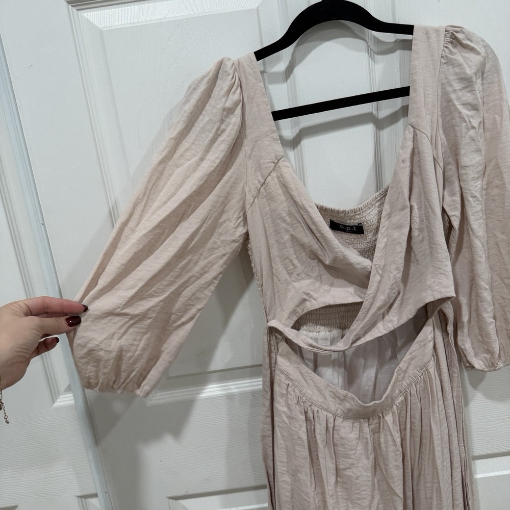 O.P.T. One Pretty Thing Anthropologie Midi Dress Women's Large L‎ - Picture 7 of 7